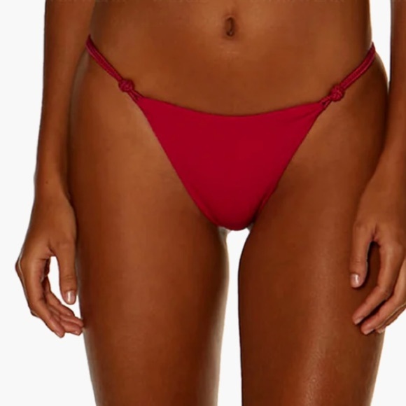 NWT ViX Firenze Kate Full Bottom In Cherry size XS - Picture 1 of 7